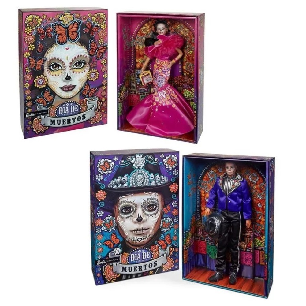 BNWT BARBIE SIGNATURE 2023 BARBIE & KEN DIA DE MUERTOS
